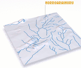 3d view of Morro Arai Muru