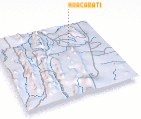 3d view of Huacaratí