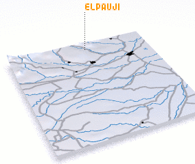 3d view of El Paují