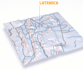 3d view of La Tranca