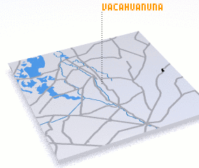 3d view of Vaca Huañuna