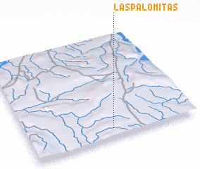 3d view of Las Palomitas