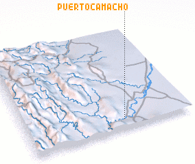 3d view of Puerto Camacho