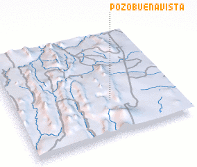 3d view of Pozo Buena Vista