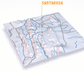 3d view of Santa Rosa