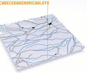 3d view of Cabecera de Morichalote