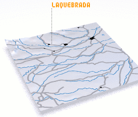 3d view of La Quebrada