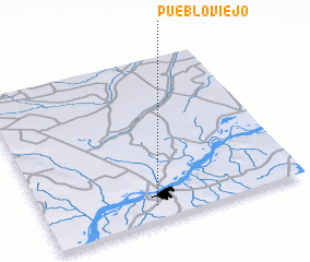 3d view of Pueblo Viejo