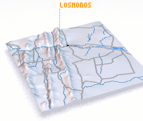 3d view of Los Monos