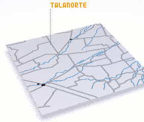 3d view of Tala Norte