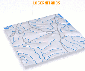 3d view of Los Ermitaños