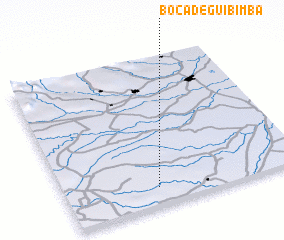 3d view of Boca de Güibimba