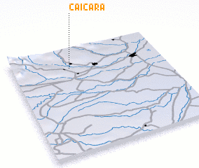3d view of Caicara