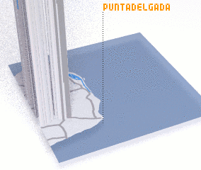 3d view of Punta Delgada
