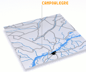 3d view of Campo Alegre