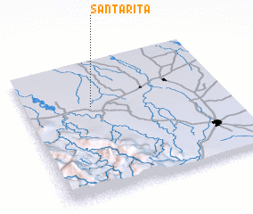 3d view of Santa Rita