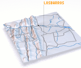 3d view of Los Barros