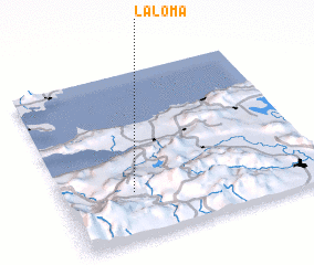 3d view of La Loma