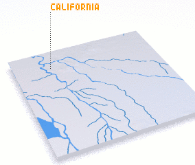 3d view of California