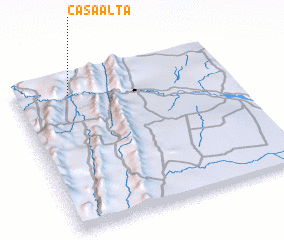 3d view of Casa Alta