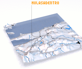 3d view of Mulas Adentro