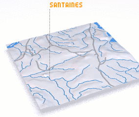 3d view of Santa Inés