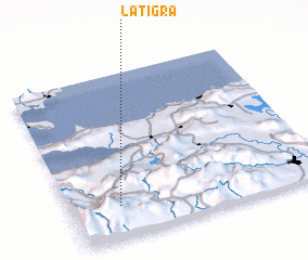 3d view of La Tigra