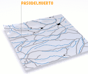 3d view of Paso del Muerto