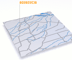 3d view of Agua Sucia