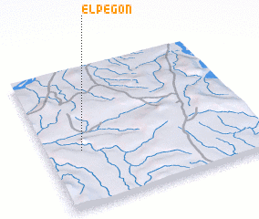 3d view of El Pegón