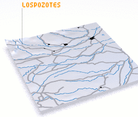 3d view of Los Pozotes