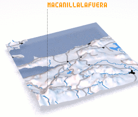 3d view of Macanillal Afuera
