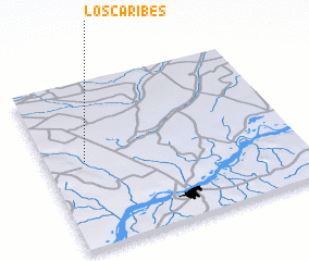 3d view of Los Caribes