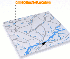 3d view of Cabeceras de La Canoa