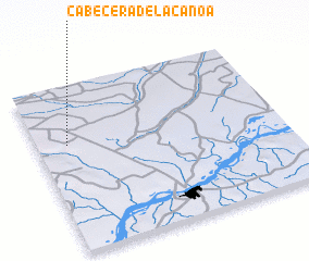 3d view of Cabecera de la Canoa