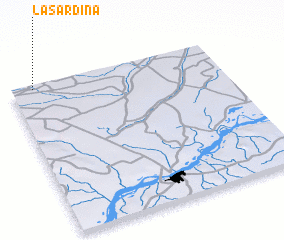 3d view of La Sardina