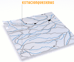 3d view of Estación Queseras