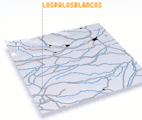 3d view of Los Palos Blancos