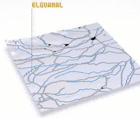 3d view of El Guamal