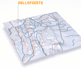 3d view of Vallefuerte