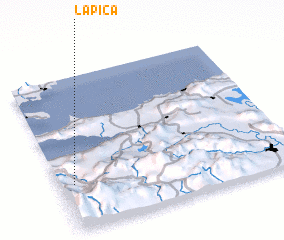 3d view of La Pica