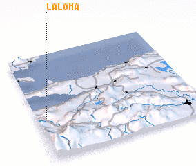 3d view of La Loma