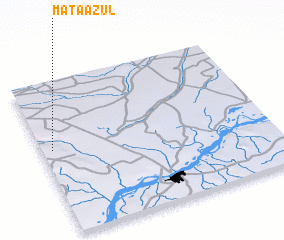 3d view of Mata Azul