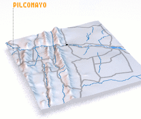 3d view of Pilcomayo