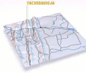 3d view of Yacunda Vieja