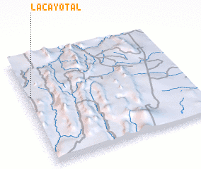 3d view of Lacayotal