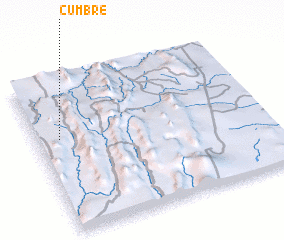 3d view of Cumbre