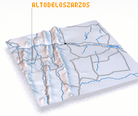 3d view of Alto de los Zarzos