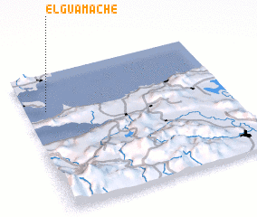 3d view of El Guamache