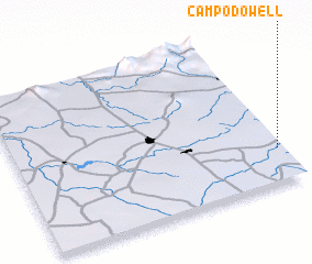 3d view of Campo Dowell